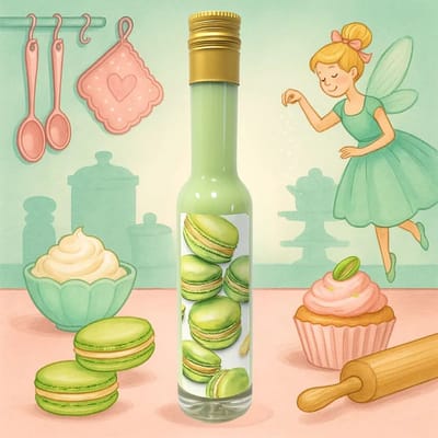 Deheck Macarons Pistazie Sahnelikör