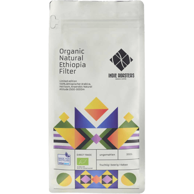 INDIE ROASTERS Organic Natural Ethiopia Filter