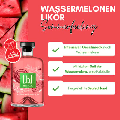 Melon.-Wassermelonenlikör