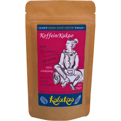 KolaKao - Bio KoffeinKakao mit Kolanuss ungesüßt