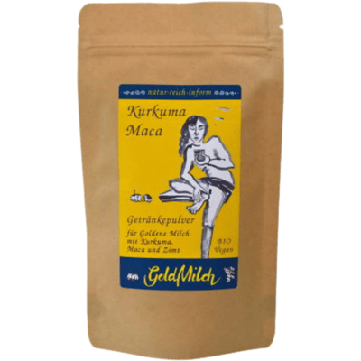 natur-reich-inform Kurkuma-Maca GoldMilch - Ayurvedisches Getränkepulver