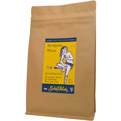 natur-reich-inform Kurkuma-Maca GoldMilch - Ayurvedisches Getränkepulver