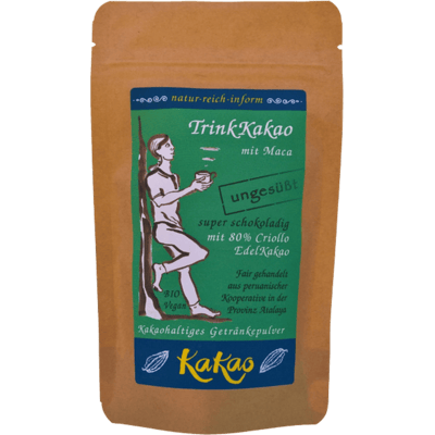 Bio TrinkKakao mit Maca - ungesüßt