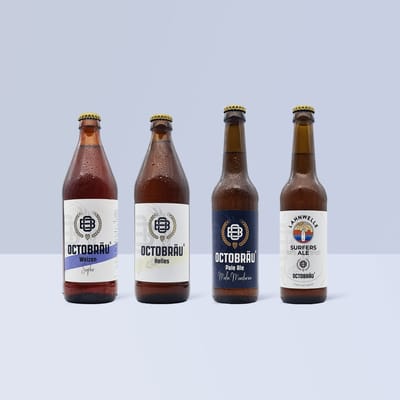Octobräu ProbierBox (4x Helles 0,5l + 4x Weizen 0,5l + 4x Surfers Ale 0,33l)