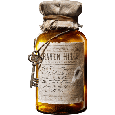 Raven Hills - The World's only Asylum Gin - New Western Gin
