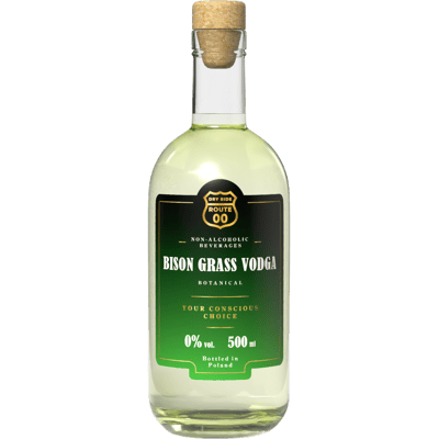 Route 00 Bison Grass Vodga - non-alcoholic vodka alternative