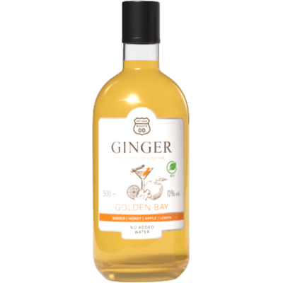 Route 00 Botanical Ginger Liqueur Golden Bay - non-alcoholic liqueur alternative
