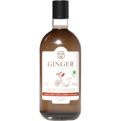 Route 00 Botanical Ginger Liqueur Grand Canyon - non-alcoholic liqueur alternative