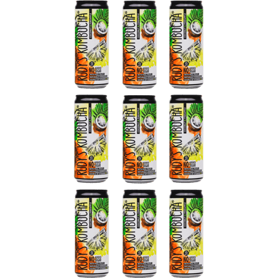 9x Rudy's Kombucha - Coconut & Pineapple