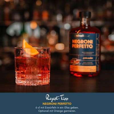 Cocktailkunst Negroni Perfetto - Bottled Cocktail