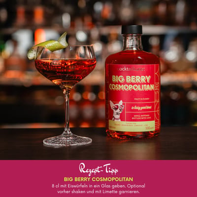 Cocktailkunst Big Berry Cosmopolitan - Bottled Cocktail