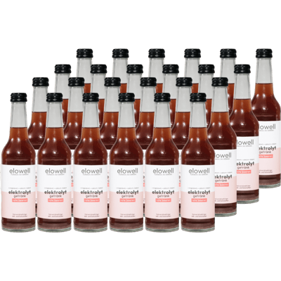 24x elowell Rote Beeren - Elektrolytgetränk