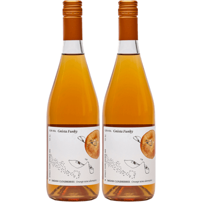 2x GNISTA Blonde Funky - alkoholfreie Orange Wine-Alternative