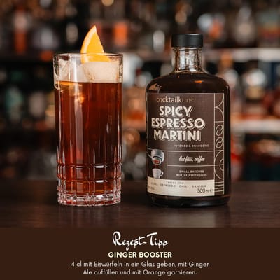 Cocktailkunst Spicy Espresso Martini -  Bottled Cocktail