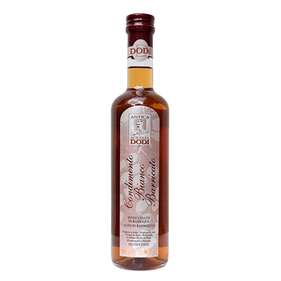 Condimento Bianco Barricato - white balsamic vinegar Acetaia Dodi