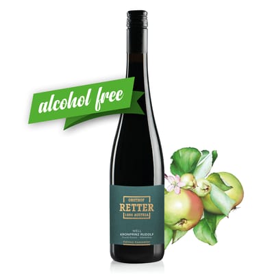 Obsthof Retter Edition Sommelier - WELL Kronprinz Rudolf - non-alcoholic alternative to wine