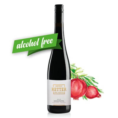 Obsthof Retter Edition Sommelier - WILD pomegranate - non-alcoholic alternative to wine