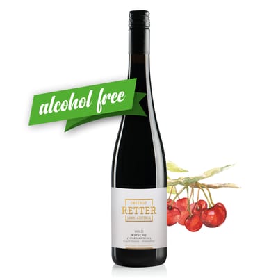 Obsthof Retter Edition Sommelier - WILD cherry (Vogerl cherry) - non-alcoholic alternative to wine