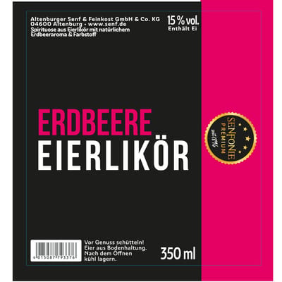 Altenburger Eierlikör Erdbeere