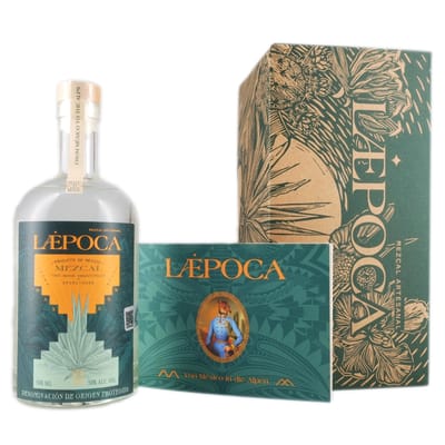 LAEPOCA Mezcal Espadín  |  Joven & Artesanal  |  38 Vol. % Alk.