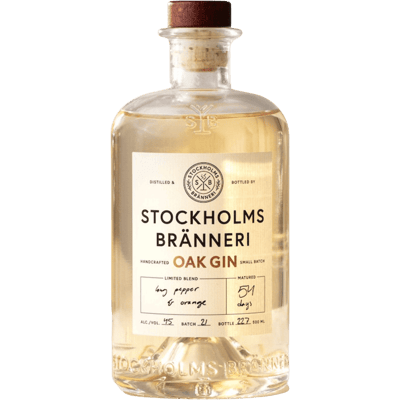 Stockholms Bränneri Oak Gin - Barrel-aged dry gin