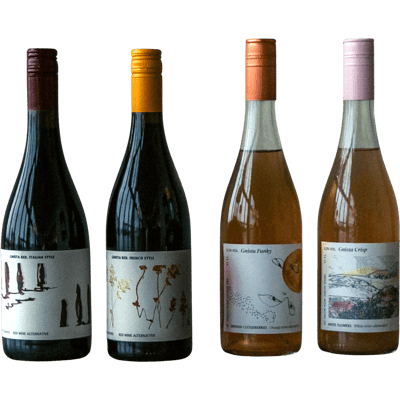 GNISTA Non-Wine Tasting Pack (4x alkohlfreie Wein-Alternativen)
