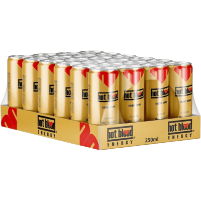Hotblood Energy Drink Classic 24'er Tray