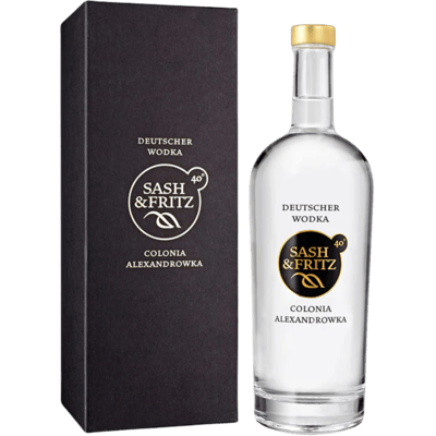 SASH & FRITZ German vodka in black box