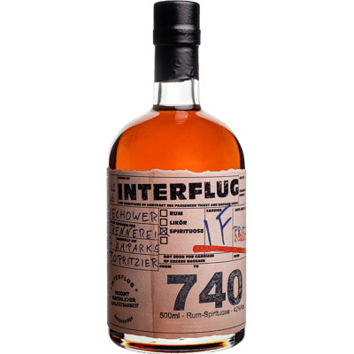 Interflug 740 Rum Spirit 0.5l (42%Vol)