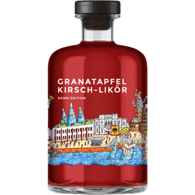 WeiLA Granatapfel-Kirsch-Likör Tilly Städte Edition Bonn
