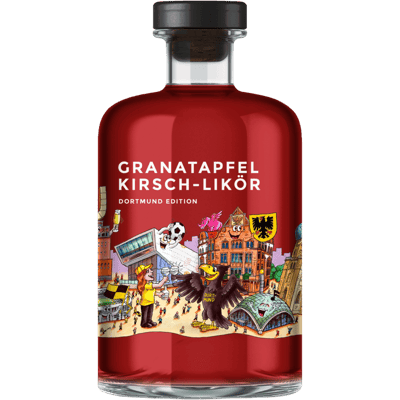 WeiLA Granatapfel-Kirsch-Likör Tilly Städte Edition Dortmund