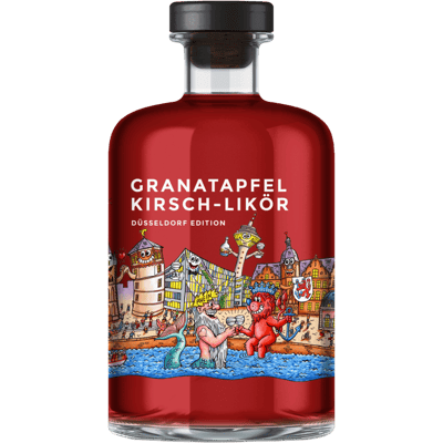 WeiLA Granatapfel-Kirsch-Likör Tilly Städte Edition Düsseldorf