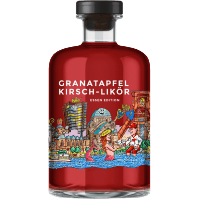 WeiLA Granatapfel-Kirsch-Likör Tilly Städte Edition Essen