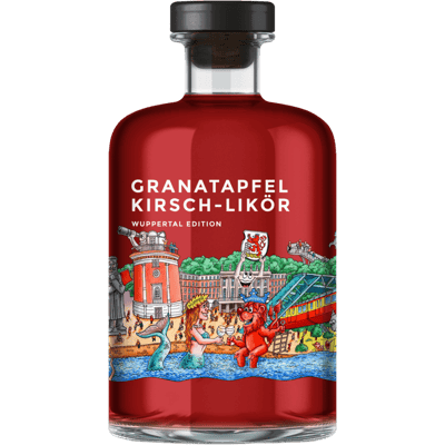 WeiLA Granatapfel-Kirsch-Likör Tilly Städte Edition Wuppertal