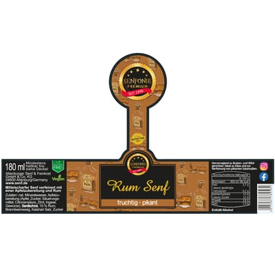 Altenburger Rum Senf Premium