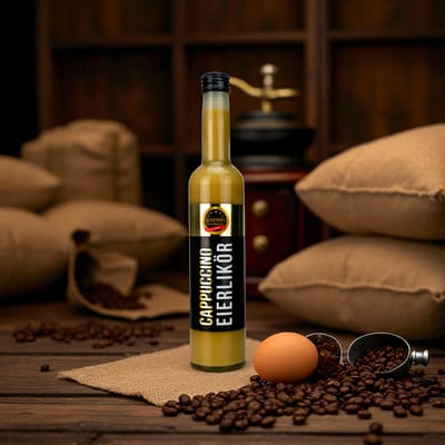 Egg liqueur cappuccino