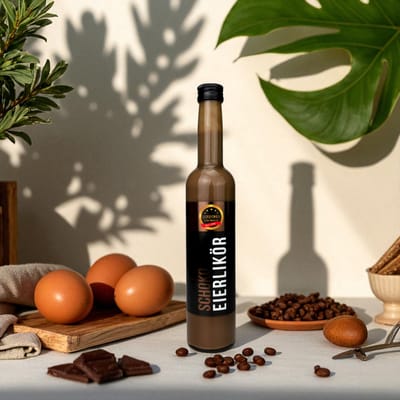 Egg liqueur chocolate
