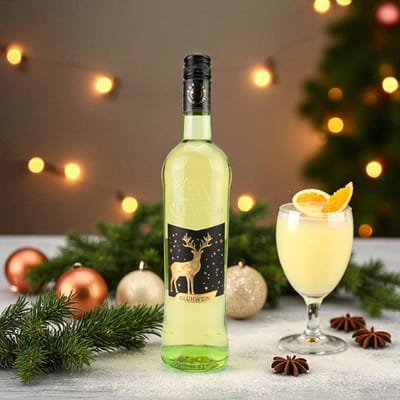 Red deer mulled wine white