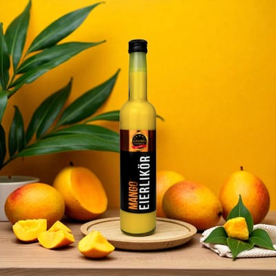 Egg liqueur mango