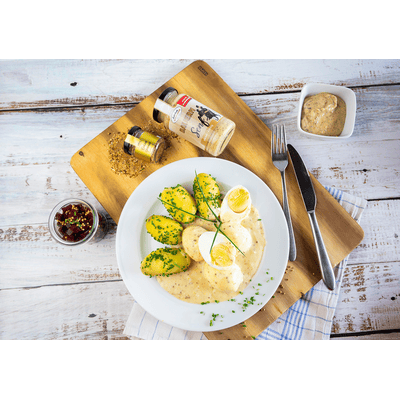 Altenburger Senfei - das größte auf der Welt! Geschenkset