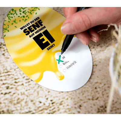 Altenburger Senfei - das größte auf der Welt! Geschenkset