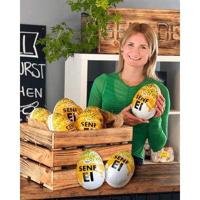 Altenburger Senfei - das größte auf der Welt! Geschenkset