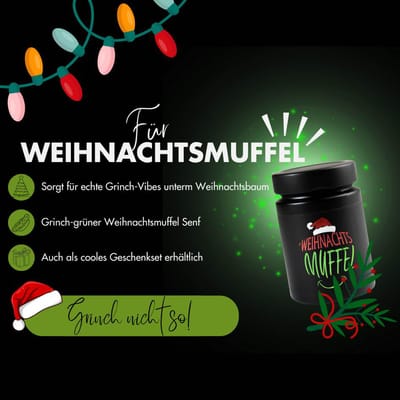 Altenburger Weihnachtsmuffel Senf
