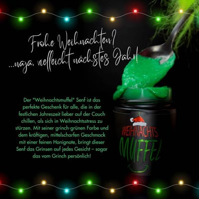 Altenburger Weihnachtsmuffel Senf
