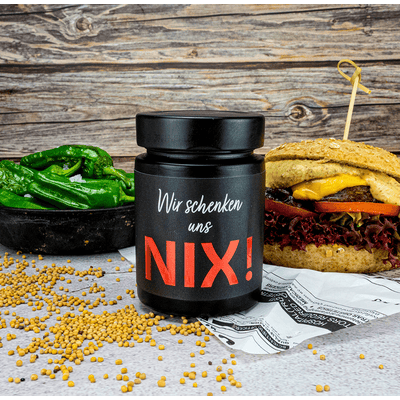 Senf "Wir schenken uns Nix"