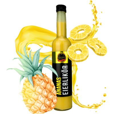 Pineapple eggnog