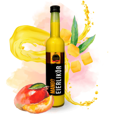 Egg liqueur mango