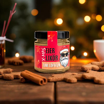 Altenburger egg liqueur to spoon XMAS Edition