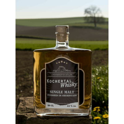 Peat-smoked single malt whisky