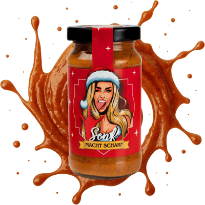 Scharfer Weihnachtssenf "Macht Scharf"